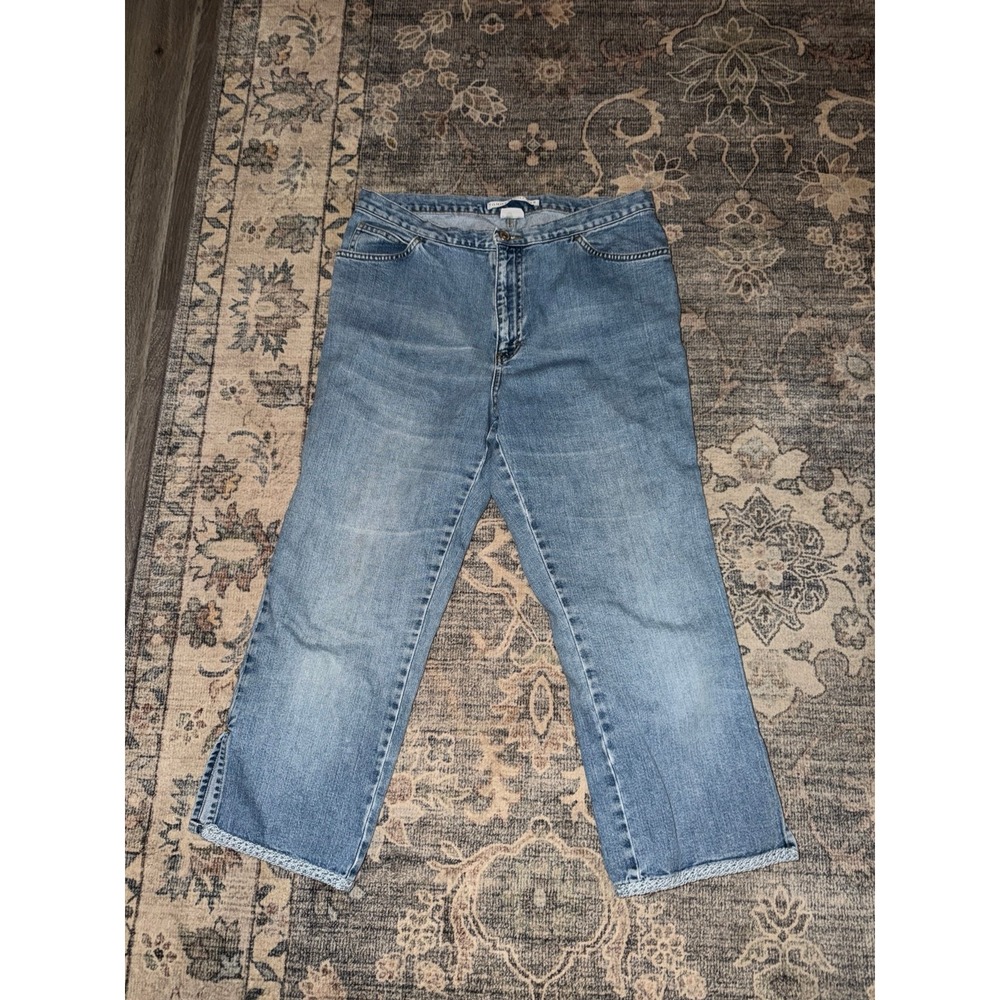 Vintage Tommy Hilfiger Light Wash Jean Capris Denim